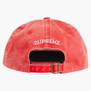Supreme Pigment Print S Logo 6-panel Red
