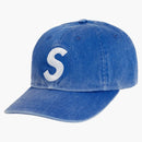 Supreme Pigment Print S Logo 6-Panel Royal