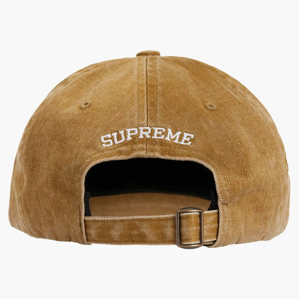 Supreme Pigment Print S Logo 6-panel Tan