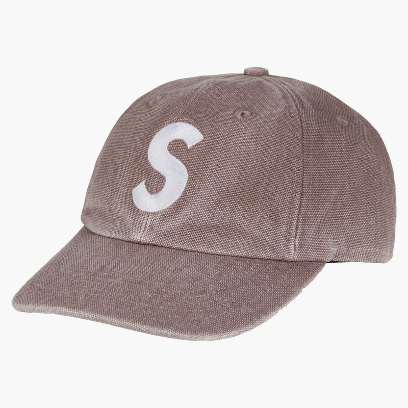 Supreme Pigment S Logo 6-Panel Khaki