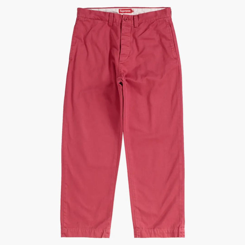 Nejvyšší pin up Chino Pant (SS21) kardinál