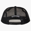 Supreme Pin up mesh back 5 panel black