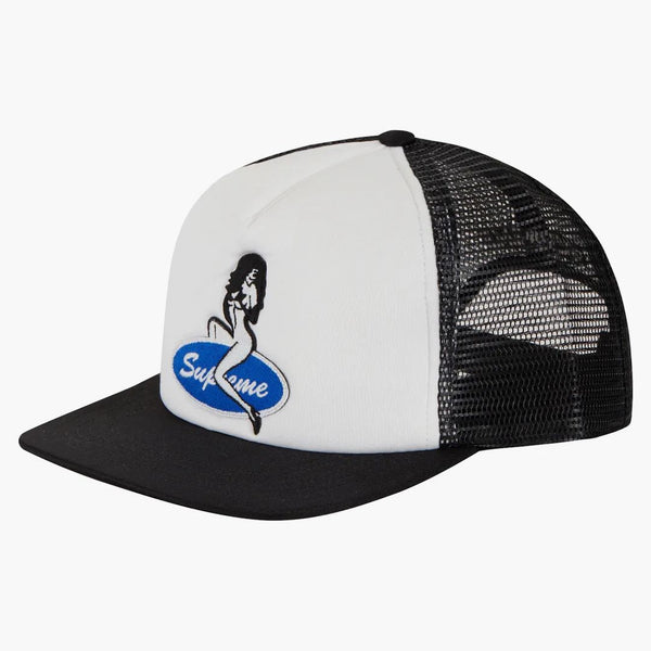 Supreme Pin Up Mesh Back 5-panel Black