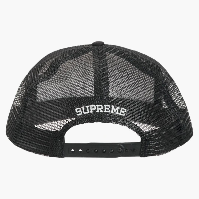 Supreme Pin up mesh back 5 panel (FW23) Black
