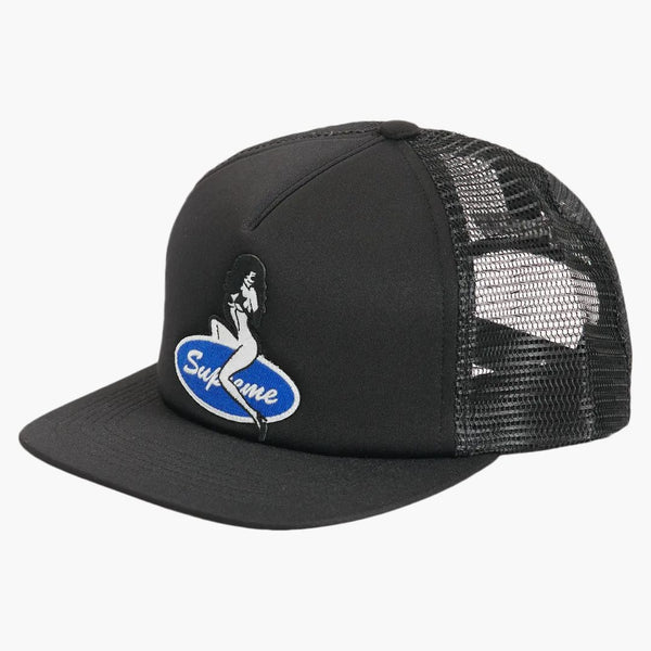 Supreme Pin up mesh back 5 panel (FW23) Black