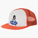 Supreme pin up malla hacia atrás 5 panel naranja