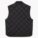 Supreme Pins quiltade arbetsväst svart