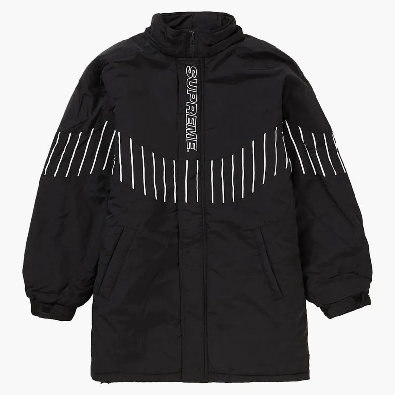 Pannello supremo pannello sportivo parka nero