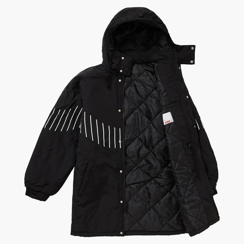 Pannello supremo pannello sportivo parka nero