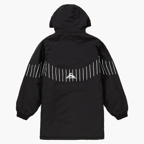 Pannello supremo pannello sportivo parka nero