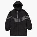 Supreme Pinstripe Panel Sports Parka Black