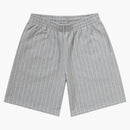 Supreme Pinstripe Sweatshort Heather Gray
