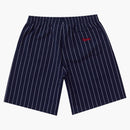 Supreme Pinstripe Sweatshort Navy