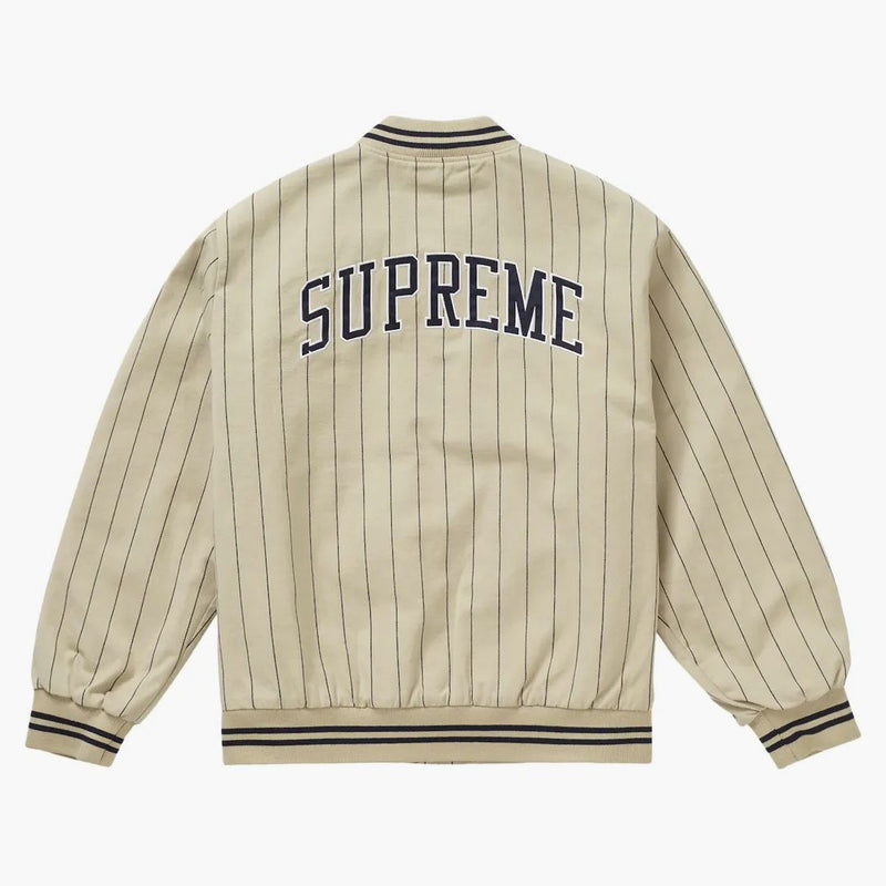 Nejvyšší pinstripe vannáta bunda