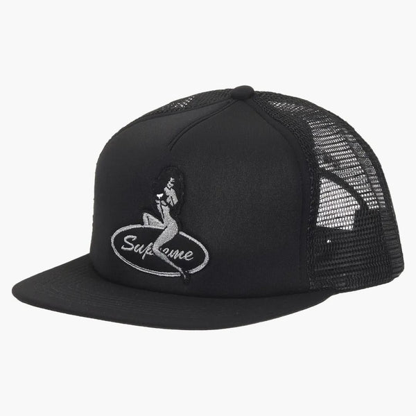 Supreme Pinup Mesh Back 5-panel Black