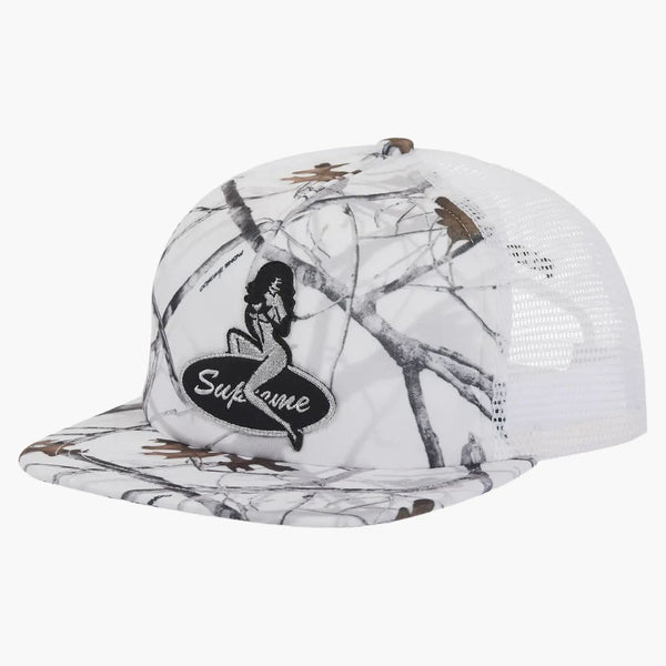 Supreme Pinup Mesh Back 5-panel White Camo
