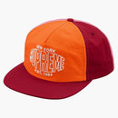 Supreme Pinwheel Nylon 5-panel Orange