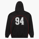 Supreme Boxy Piping Arc Hooded Sweatshirt Black