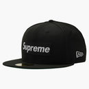 Supreme Piping Box Logo New Era Black