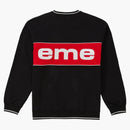 Supreme Piping Crewneck Black
