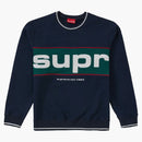 Supreme Piping Crewneck Navy
