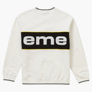 Supreme Piping Crewneck White