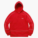 Supreme Piping Hooded Sweatshirt Red