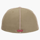 Supreme X New Era Piping Script Logo Cap Brown