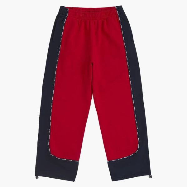 Supreme Piping Sweatpant (fw25) Red