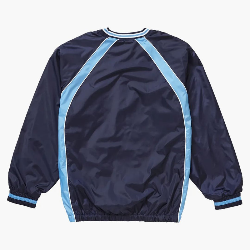 Supreme Piping warm up sweater blue