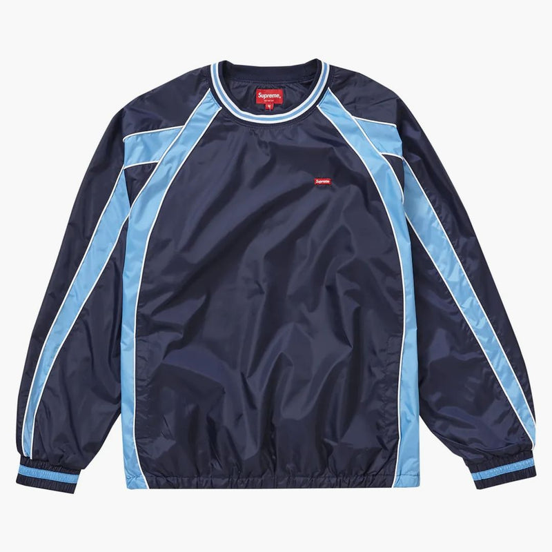 Supreme Piping warm up sweater blue
