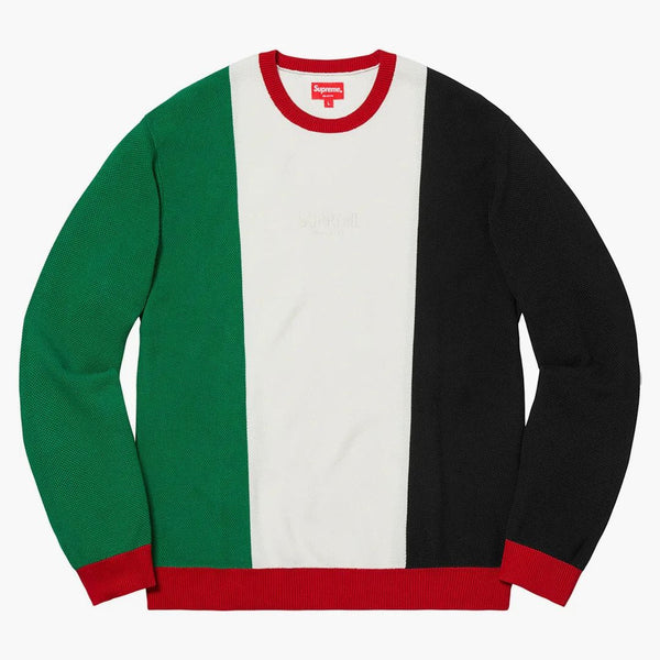 Supreme Pique Crewneck (fw18) Multi