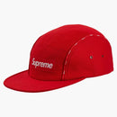 Supreme Pique Piping Camp Cap Red