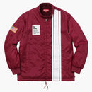 Najwyższa kurtka załogi bordowa