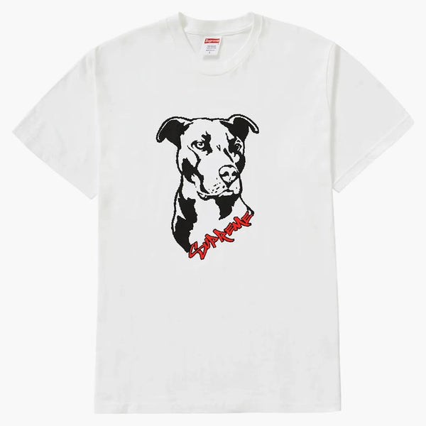 Supreme Pitbull Tea White