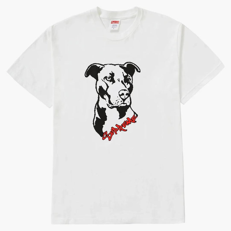Supreme Pitbull Tea White