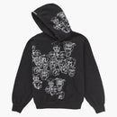 Supreme Pitbulls Embroidered Hooded Sweatshirt Black