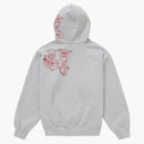 Supreme Pitbulls Embroidered Hooded Sweatshirt Heather Gray