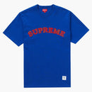 Supreme Plaid Applique S/S Top Royal