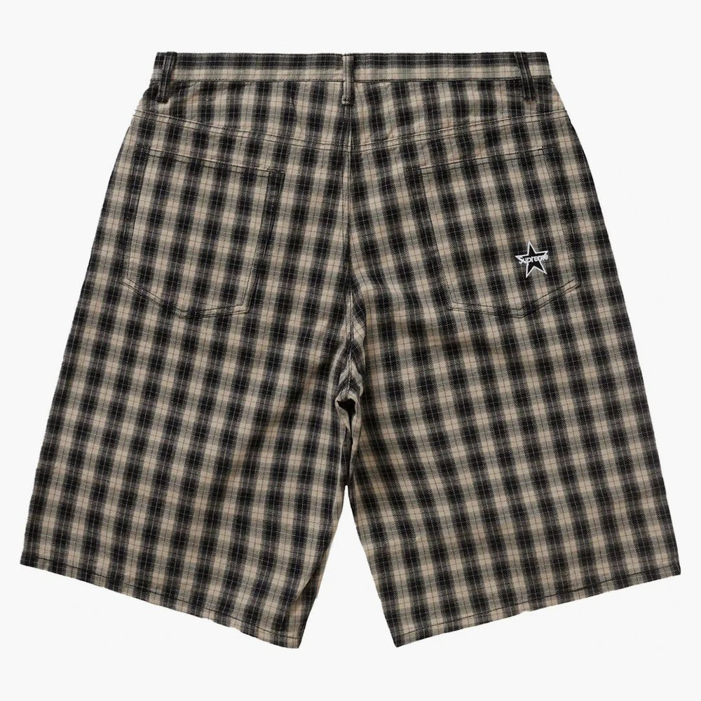 SupremePlaidBaggyShortBlack2_1