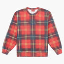 Supremo a cuadros de la trampa rojo