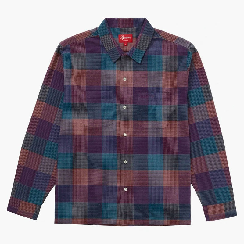Supreme Plaid Flannel Shirt (fw21) Multicolor