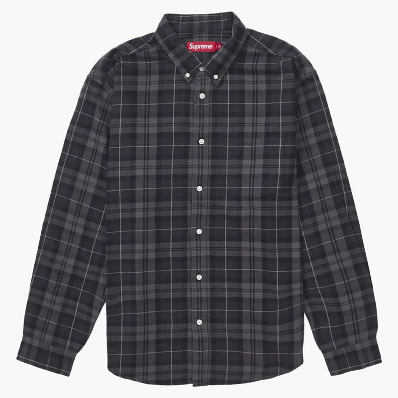 Nejvyšší košile Flanenel Shirt (FW24) Černá