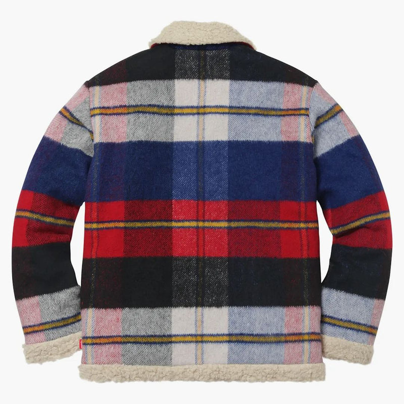 Supremo Plaid Shizling Bomber Red Plaid