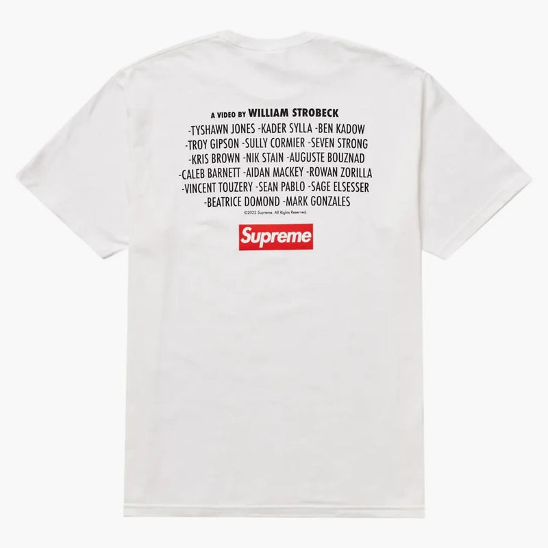 Supreme “Play Dead” Tee White