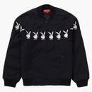 Supreme Playboy Crew Jacket Black