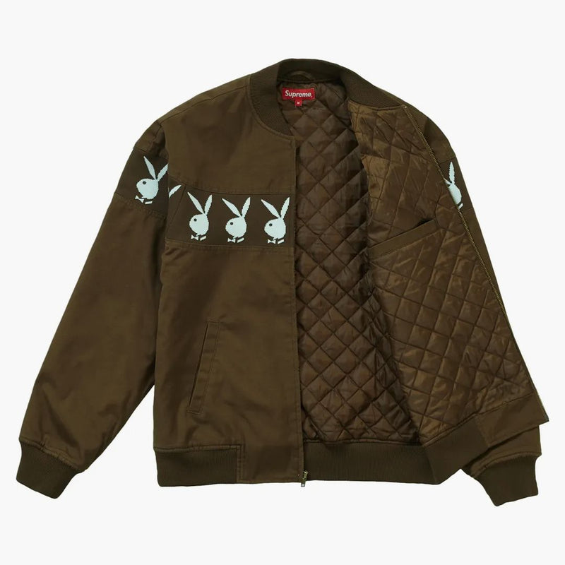 Supreme Playboy Crew Chaqueta marrón