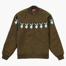 Supreme Playboy Crew Jacket Brown