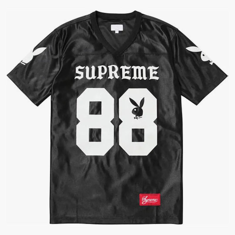 Suprem Playboy Football Top Black