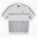Supreme Playboy Leisure Zip Up Top White